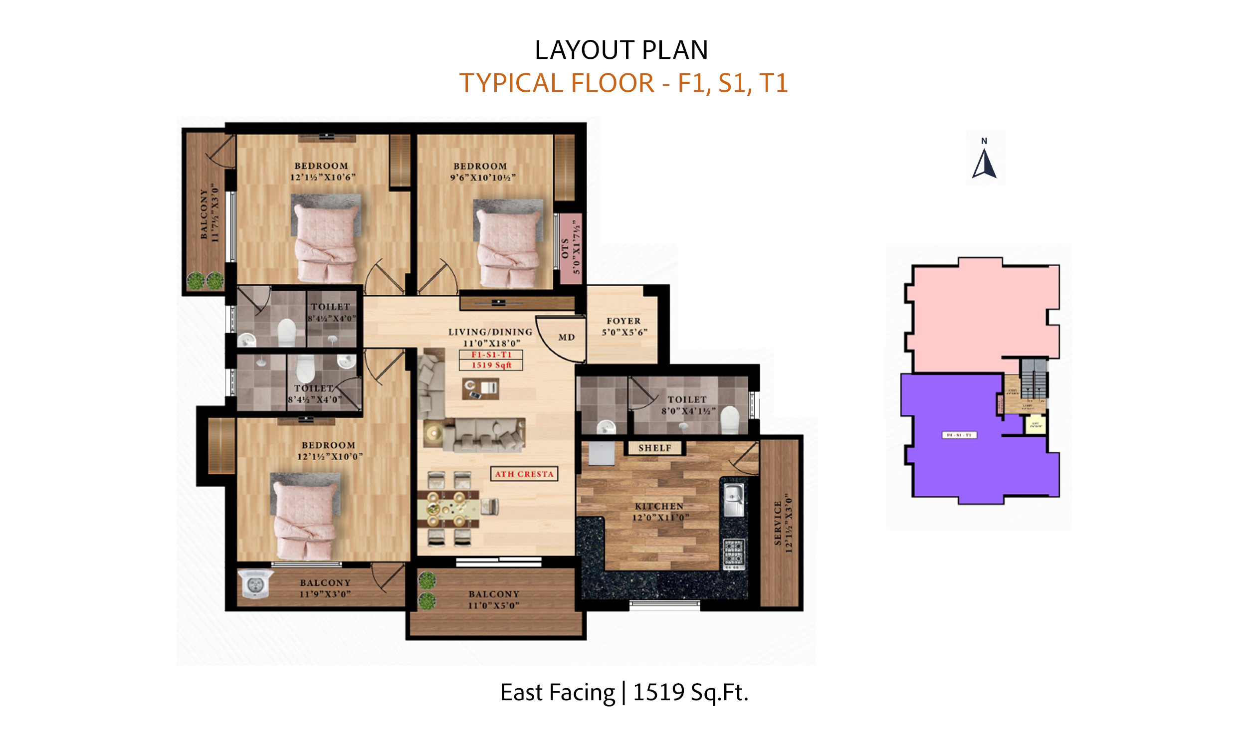 typical-floor-f1, s1,-t1