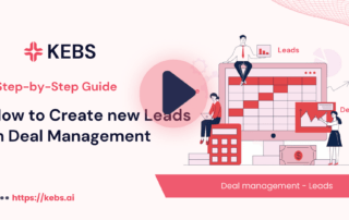 How to Create new Leads in Deal Management