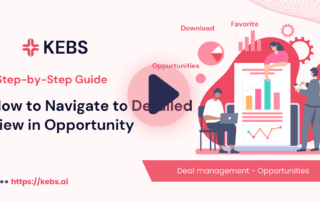 How to Navigate to Detailed view in Opportunity