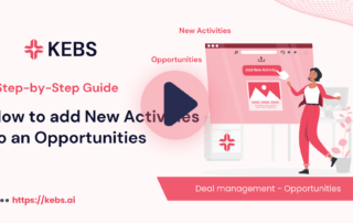 How to add New Activities to an Opportunities
