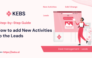 How to add New Activities to the Leads