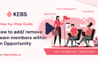 How to add remove Team members within an Opportunity