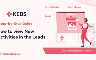 How to view New Activities in the Leads