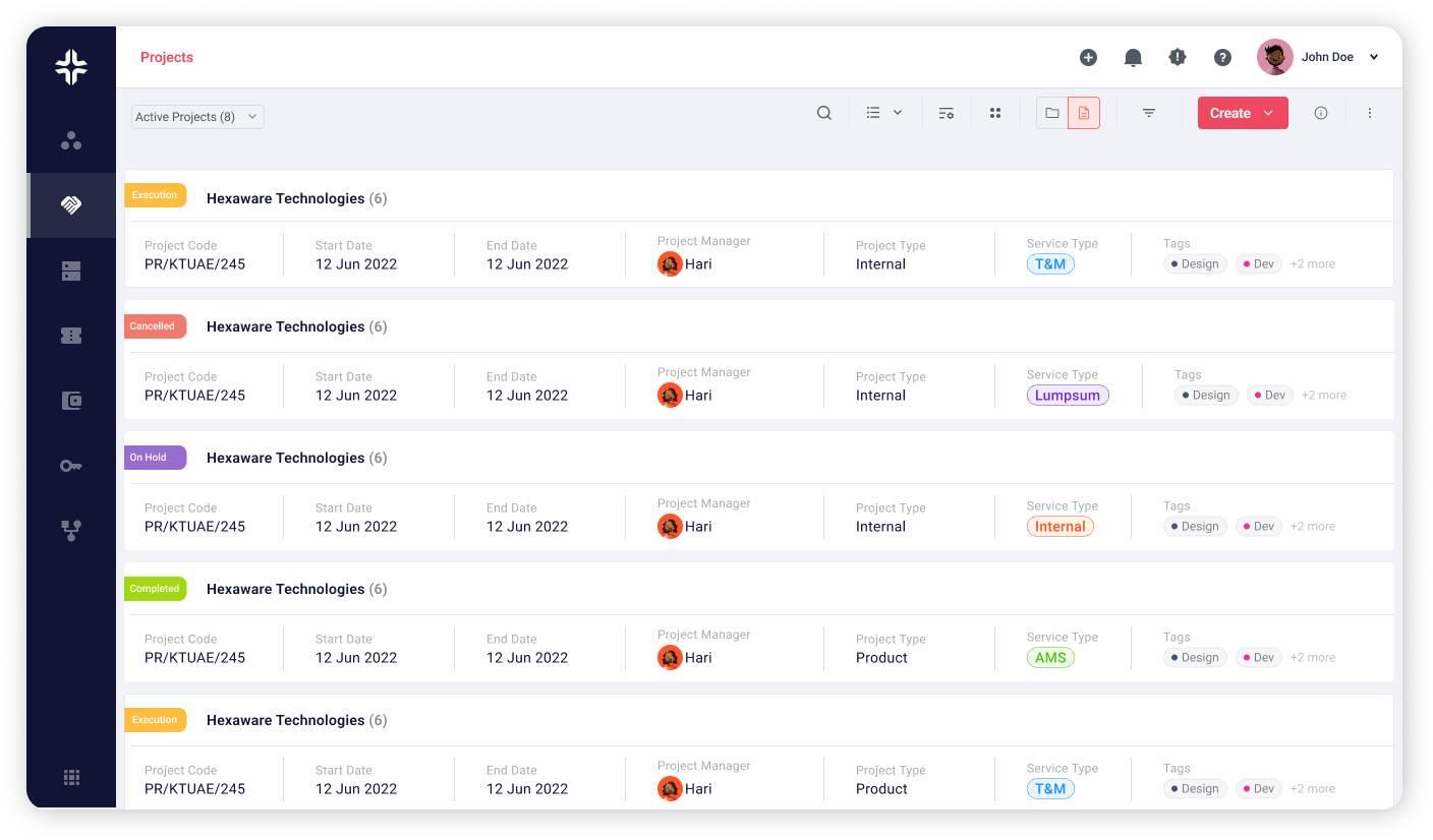 Projects Landing Projects Landing